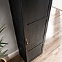 Sauder Select 60"H Storage Cabinet with 3 Shelves, Raven Oak (446897)~#|#~sp317879006_sc7