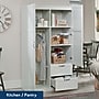 Sauder Select 71"H Storage Armoire, 2 Drawers, White (420495)~#|#~sp317879137_sc7