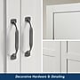 Sauder Select 71"H Storage Armoire, 2 Drawers, White (420495)~#|#~sp317879141_sc7