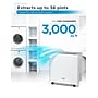 Black & Decker 36-Pint Portable Dehumidifier, 2-Speed, Covers up to 3000 Sq. Ft., White (BDM36WCDA)~#|#~sp317964729_sc7