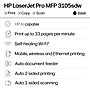 LaserJet Pro MFP 3105sdw Wireless Black & White All-In-One Laser Printer, Best for Home Office (3G646A#BGJ)~#|#~sp318203591_sc7