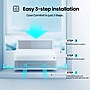 Hisense 115-Volt 8000 BTU Window Air Conditioner with Remote, WiFi Enabled, White (AALW08TW26)~#|#~sp318263089_sc7