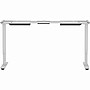 Lorell 45.1"H Adjustable Table Base, Steel, Silver (LLR25971)~#|#~sp318263290_sc7