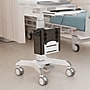 Mount-It! MedHub Space-Saving Adjustable CPU Mount for Mobile Medical Carts, Fits 4.8"- 8.3" CPUs, 22 lbs. Capacity (MI-16051)~#|#~sp318269981_sc7