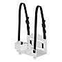 Mount-It! MedHub Space-Saving Adjustable CPU Mount for Mobile Medical Carts, Fits 4.8"- 8.3" CPUs, 22 lbs. Capacity (MI-16051)~#|#~sp318269988_sc7