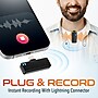 Delton M27 Two Wireless Lavalier Microphones and iPhone/iPad Lightning Receiver, Black (DLM27L)~#|#~sp318270353_sc7