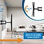 Manhattan Full-Motion TV Wall Mount for 37-In. to 86-In. TVs, 110 lbs. Max (462150)~#|#~sp318409034_sc7