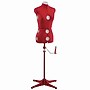 Singer Adjustable Dress Form, Flannel (DF150SM_RD)~#|#~sp318921258_sc7