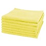Hospeco Heavy-Duty Microfiber Multipurpose Cloths, 12" x 12", Yellow, 12 Cloths/Pack (MFC3001212YE)~#|#~sp318921484_sc7