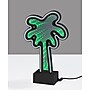Simplee Adesso LED Infinity Neon Palm Tree Table/Wall Lamp, 10.5"H, Black (SL3717-01)~#|#~sp318931607_sc7