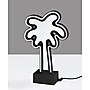 Simplee Adesso LED Infinity Neon Palm Tree Table/Wall Lamp, 10.5"H, Black (SL3717-01)~#|#~sp318931609_sc7