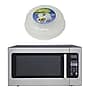 Magic Chef 2.2- cu. Ft. Countertop Microwave with Sensor Cooking & Food Cover, Stainless Steel (KITMCPBTH05)~#|#~sp319071030_sc7