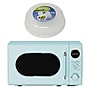 Magic Chef 0.7-cu. Ft. Retro Countertop Microwave & Food Cover, Green (KITMCPBTH07)~#|#~sp319071045_sc7