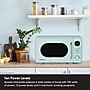 Magic Chef 0.7-cu. Ft. Retro Countertop Microwave & Food Cover, Green (KITMCPBTH07)~#|#~sp319071049_sc7