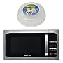 Magic Chef 1.6- cu. Ft. Countertop Microwave & Food Cover, Stainless Steel (KITMCPBTH18)~#|#~sp319071176_sc7