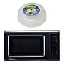 Magic Chef 0.7- cu. Ft. Countertop Digital Touch Microwave & Food Cover, Black (KITMCPBTH10)~#|#~sp319071217_sc7