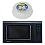 Magic Chef 0.9- cu. Ft.  Digital Touch Countertop Microwave & Food Cover, Black (KITMCPBTH12)~#|#~sp319071235_sc7
