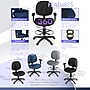 Regency Comfort Series Fabric Drafting Chair with Footrest and Lumbar Support, Black (105-AA-DK-BK)~#|#~sp319324761_sc7