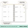 2027 Blue Sky Day Designer 5" x 8" Weekly & Monthly Planner, Rugby Stripe Black (163808)~#|#~sp320330945_sc7