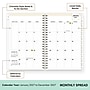 2027 Blue Sky Day Designer 5" x 8" Weekly & Monthly Planner, Rugby Stripe Black (163808)~#|#~sp320330946_sc7