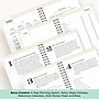2027 Blue Sky Day Designer 5" x 8" Weekly & Monthly Planner, Rugby Stripe Black (163808)~#|#~sp320330947_sc7