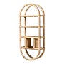 bali & pari Labonita 42.1" H 3-Tier Natural Rattan Wall Shelf, Natural Brown (267-14616-HiT)~#|#~sp320331212_sc7