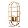 bali & pari Labonita 42.1" H 3-Tier Natural Rattan Wall Shelf, Natural Brown (267-14616-HiT)~#|#~sp320331218_sc7