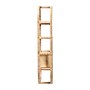 bali & pari Labonita 42.1" H 3-Tier Natural Rattan Wall Shelf, Natural Brown (267-14616-HiT)~#|#~sp320331219_sc7
