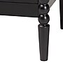 Baxton Studio Lucera 24" H Wood Bobbin Nightstand, Black (257-14122-HiT)~#|#~sp320331471_sc7