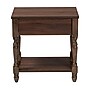 Baxton Studio Roden 20.5" H Wood and Rattan Nightstand, Dark Brown (247-13771-HiT)~#|#~sp320332163_sc7