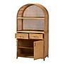 bali & pari Mairen 59.8" H Natural Rattan Storage Cabinet, Light Honey (262-14417-HiT)~#|#~sp320332380_sc7