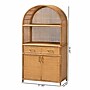 bali & pari Mairen 59.8" H Natural Rattan Storage Cabinet, Light Honey (262-14417-HiT)~#|#~sp320332387_sc7