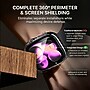 SaharaCase ZeroDamage Integrated Case with Tempered Glass Screen Protector for Apple Watch Series 11 & Series 10, Clear, 46mm~#|#~sp320398668_sc7