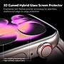 SaharaCase ZeroDamage 3D Hybrid Flexible Film Screen Protector for Apple Watch Series 11 & Series 10, Clear, 46mm~#|#~sp320399441_sc7