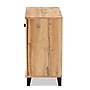 Baxton Studio Coolidge Wood Shoe Cabinet, Oak Brown and Dark Brown (197-11924-HiT)~#|#~sp320460838_sc7