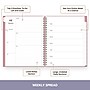 2027 Blue Sky Sincerely Jules 7" x 9" Weekly & Monthly Planner, Rose (164242)~#|#~sp320460903_sc7
