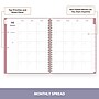 2027 Blue Sky Sincerely Jules 7" x 9" Weekly & Monthly Planner, Rose (164242)~#|#~sp320460904_sc7