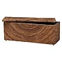 bali & pari Verino Seagrass Storage Ottoman, Natural Brown and Espresso Brown (259-14225-HiT)~#|#~sp320550730_sc7