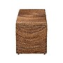 bali & pari Verino Seagrass Storage Ottoman, Natural Brown and Espresso Brown (259-14225-HiT)~#|#~sp320550731_sc7