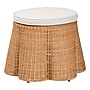 bali & pari Palm Natural Rattan Ottoman, Light Honey (259-14091-HiT)~#|#~sp320556444_sc7