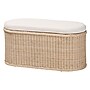 bali & pari Barid Natural Rattan Oval Storage Ottoman, Natural (259-14274-HiT)~#|#~sp320556637_sc7