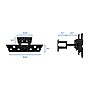 Mount-It! Full-Motion TV Wall Mount for 40" to 70" Flat Screens (MI-310L)~#|#~sp32072169_sc7