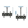 Mount-It! Height Adjustable Ceiling TV Mount For 32" to 70" TVs (MI-501B)~#|#~sp32072272_sc7