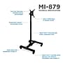Mount-It! Metal Pedestal TV Stand, Screens up to 42", Black (MI-879)~#|#~sp32072434_sc7