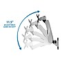 Mount-It! Modular Mount Adjustable Monitor Arm, Up to 24" Monitors, Gray/Silver (MI-34114)~#|#~sp32072484_sc7