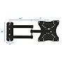 Mount-It! Full-Motion TV Wall Mount for 23" to 55" Flat Screens (MI-2065L)~#|#~sp32072509_sc7
