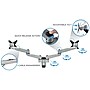 Mount-It! Modular Dual Adjustable Monitor Arms, Up to 30" Monitors, Gray/Silver (MI-43114)~#|#~sp32072584_sc7
