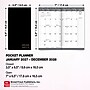2027-2028 BrownTrout ViewPoint 3.5" x 6.5" Monthly Planner, Black (9798330710263)~#|#~sp320816085_sc7