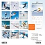 2027 BrownTrout Snowboarding 12" x 12" Monthly Wall Calendar (9781525617751)~#|#~sp320817038_sc7