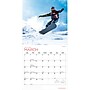 2027 BrownTrout Snowboarding 12" x 12" Monthly Wall Calendar (9781525617751)~#|#~sp320817039_sc7